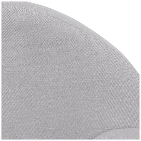 Divano per Bambini a 2 Posti Grigio Chiaro in Morbido Peluche - Foto 2