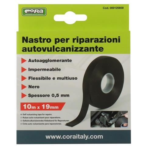 Nastro Autovulcanizzante Nero 10 M X 19 Mm - Foto 3
