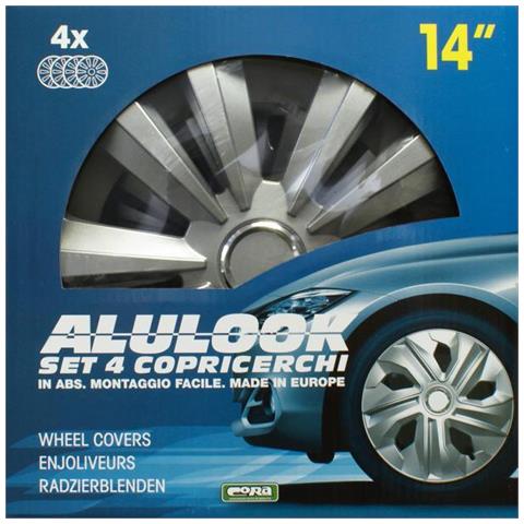 Set 4 Copricerchi 14'' Alulook Delta - Foto 2