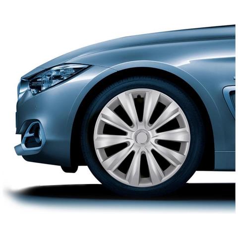 Set 4 Copricerchi 14'' Alulook Delta - Foto 3