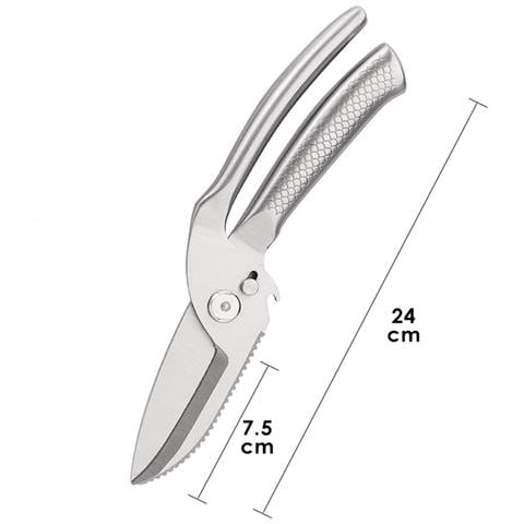 Forbici Da Cucina A Forma Di Pesce In Acciaio Inossidabile - Strumento Versatile - Foto 2