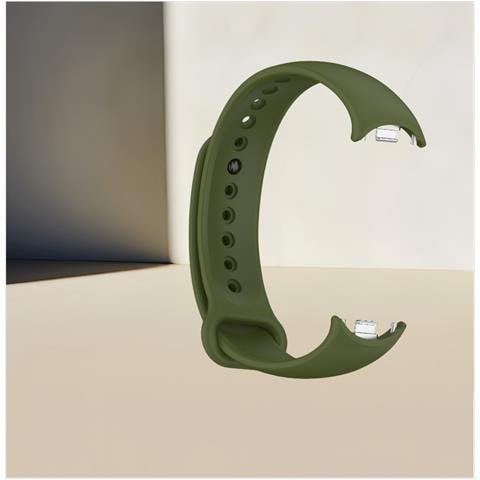 Cinturino Tpu Elegante Compatibile Con Xiaomi Band 8/9 (metal Head) - Comfort E Resistenza Al Sudore Green - Foto 2