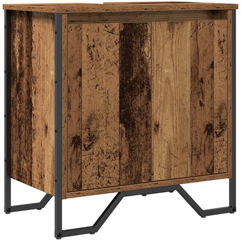 Mobile Lavabo Vecchio Legno 60x35x60 cm Legno ingegnerizzato - Foto 1