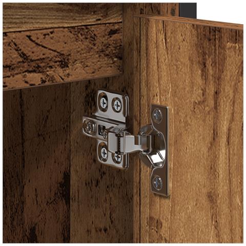 Mobile Lavabo Vecchio Legno 60x35x60 cm Legno ingegnerizzato - Foto 9