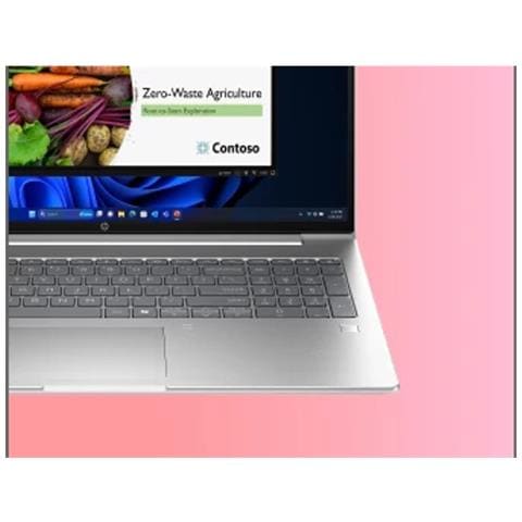 ProBook 4 G1i AI PC Intel Core Ultra 5 225H Computer portatile 40,6 cm (16") WUXGA 16 GB DDR5-SDRAM 512 GB SSD NVIDIA GeForce RTX 3050 Wi-Fi 6E (802.11ax) Windows 11 Pro Argento - Foto 2