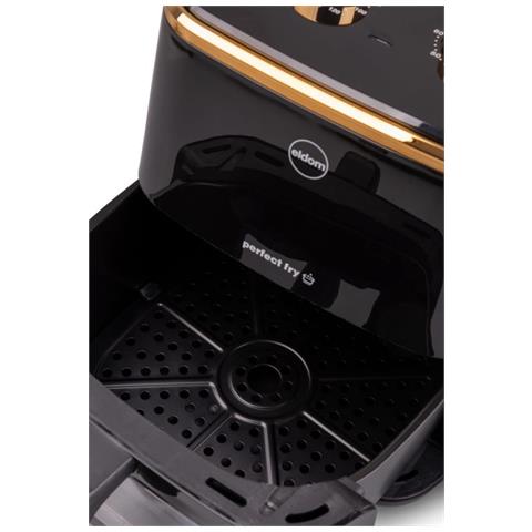 Friggitrice ad Aria Calda FRITTA Capacità 5 L Potenza 1500 W Colore Nero - Foto 7