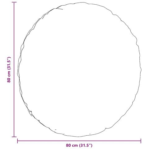 Cuscini per Seduta 2 pcs Grigio Nuvola Ø80 x 29 cm Tessuto - Foto 9