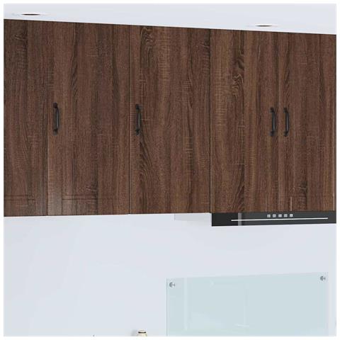 Pensile cucina Rovere Marrone 40 x 31 x 80 cm Legno multistrato - Foto 2