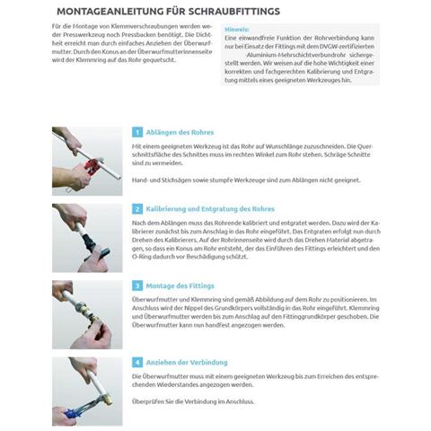 Calibratore Tubi Multistrato 16mm 20mm 26mm  Attrezzo Sbavatore Per Raccordi A Pressare E Stringere - Foto 2