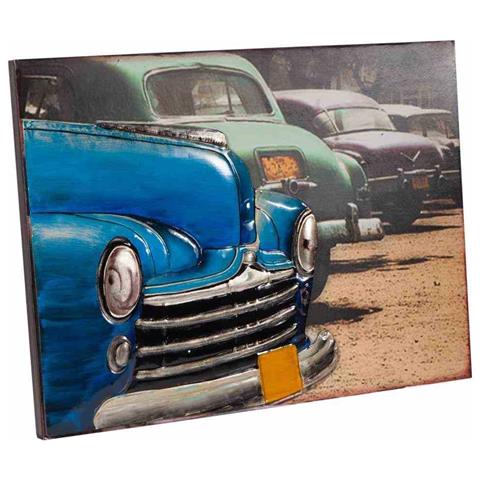 Quadro Legno E Metallo 60x45x04h - Foto 1