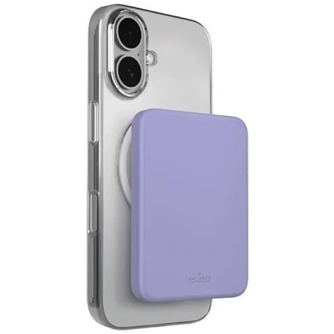 Mini Power Mag Polimeri di litio (LiPo) 4200 mAh Carica wireless Lavanda - Foto 1