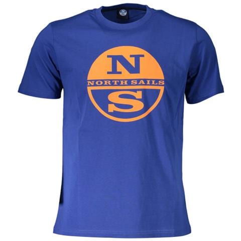 MAGLIETTA MASCHILE A MANICHE CORTE BLU - Colore: Blu, Taglia: L - Foto 1