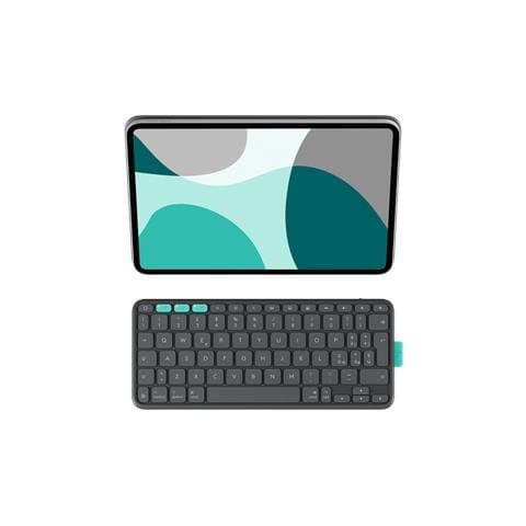 Flip Folio QWERTY Nordic Bluetooth Grafite - Foto 2
