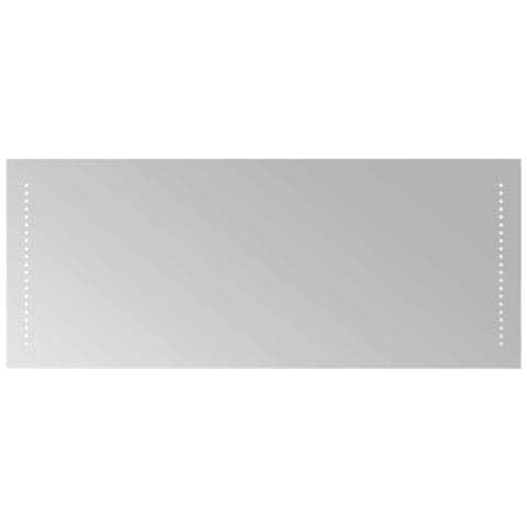 Specchio da bagno LED Trasparente 40 x 10 cm vetro temperato - Foto 1