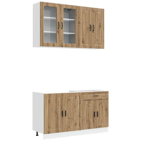 Unità Cucina PORTO 4 pcs Rovere Artigianale - Foto 1