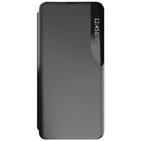 Eco Leather View Case, Elegante Custodia Con Flap E Funzione Supporto, Per Samsung Galaxy A73, Di Colore Blu. - Foto 1