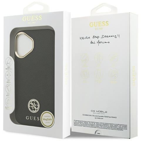 Custodia Per Iphone 17 Nera Magsafe Guess - Foto 2