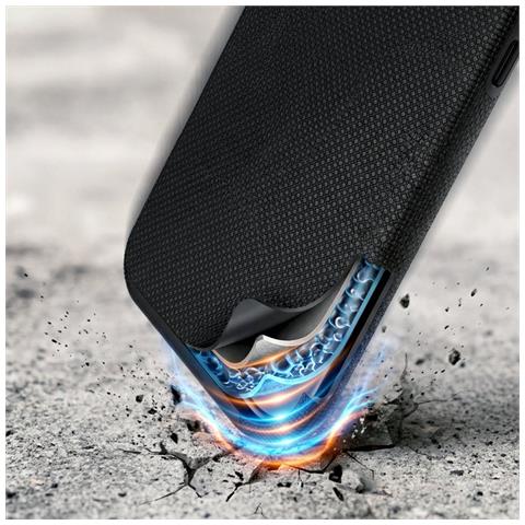 3mk Fortis Magcase Custodia Per Iphone 16, Nera - Foto 1