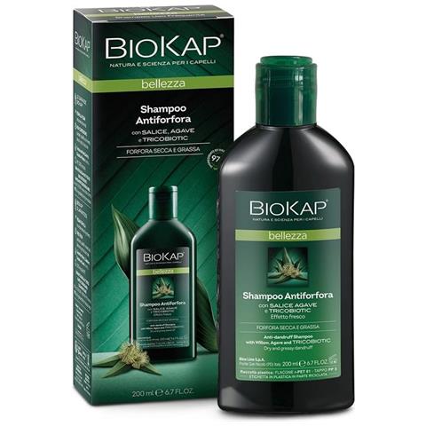 Biokap Bellezza Shampoo Antiforfora con Tricobiotic 200 ml - Foto 1