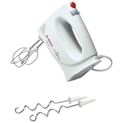 BOSCH MFQ3030 Sbattitore CleverMixx Ad Immersione con Potenza 350 Watt Colore Bianco