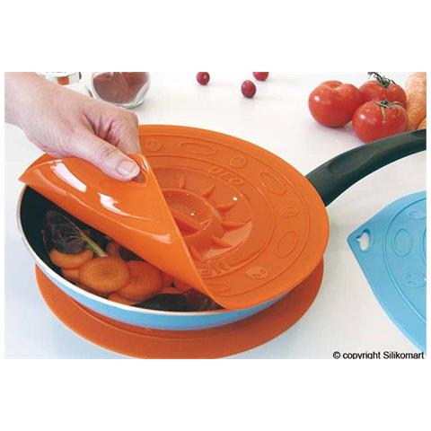 Coperchio tondo 25cm ufo trasparente silicone - Foto 4