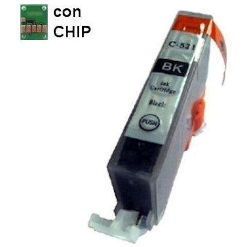Cartuccia Compatibile Canon Cli-521 Nero Con Chip - Foto 2
