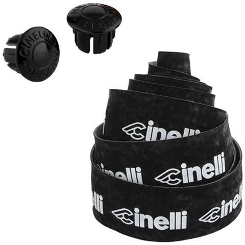 Nastro Manubrio Logo Velvet Tape Black - Foto 1