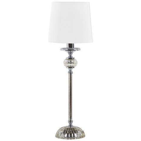 Lampada Da Tavolo Bianca 62 Cm Kubena - Foto 11