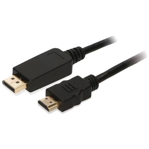 2-power Cab0039a Cavo E Adattatore Video 2 M Displayport Hdmi Type A [ standard] Nero (2-power - Video / Audio Cable - Displayport / Hdmi - Displayport [ m] To Hdmi [ m] - 2 M)  - Foto 1