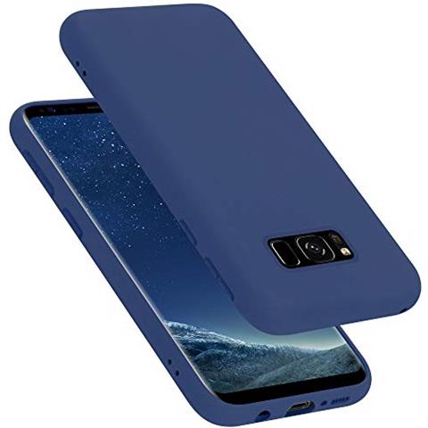 Custodia Compatibile Con Samsung Galaxy S8 In Liquid Blu - Coperchio Protettivo In Silicone Tpu Flessibile - Foto 1