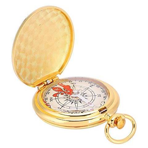 Bussola Dottone Della Vigilanza Di Tasca Della Bussola Anello Di Campeggio Di Navigazione Direzione Utensile Per Escursione Di Campeggio Esterna Ed Emergenze - Foto 1