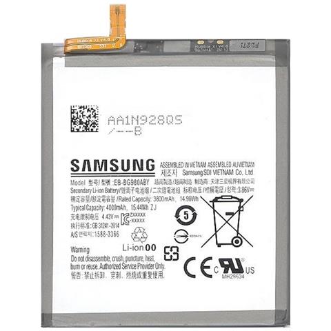 Batteria Litio Integrata Originale Eb-bg980aby Bulk Per Galaxy S20 G980 - Foto 1