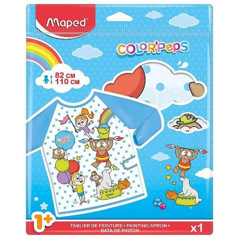 Grembiule per la prima infanzia Color Bianco - Foto 1