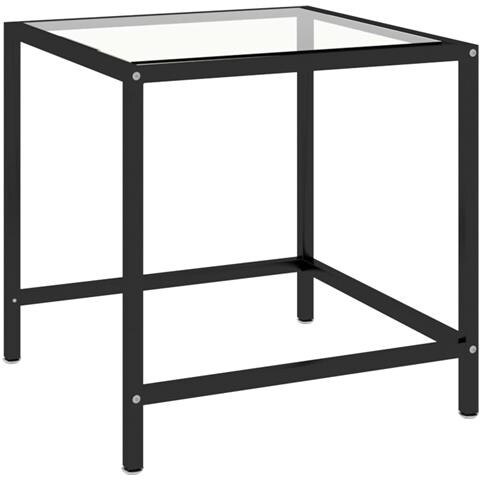 Tavolini 2 pz Trasparenti in Vetro Temperato - Foto 9