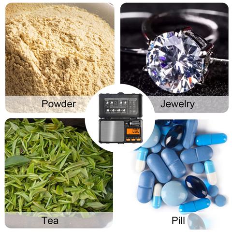 Bilancia Tascabile Digitale Ricaricabile 200 G/0,01 G - Foto 12