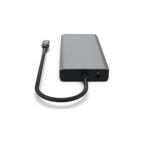 A04-TC DK46 replicatore di porte e docking station per laptop Cablato USB 3.2 Gen 1 (3.1 Gen 1) Type-C Grigio - Foto 2