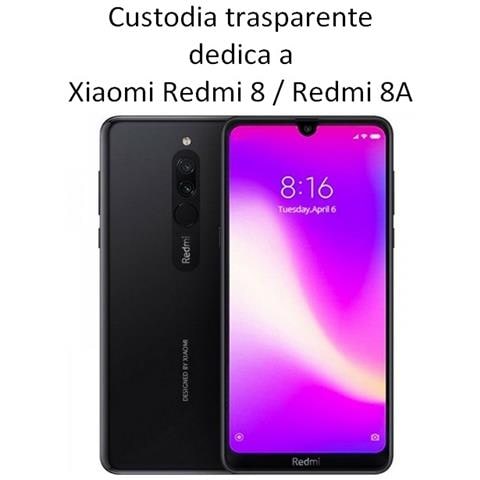 Ultra Slim Custodia Tpu Silicone 0,3mm Cover Case Per Xiaomi Redmi 8 - 8a Trasparente - Foto 2