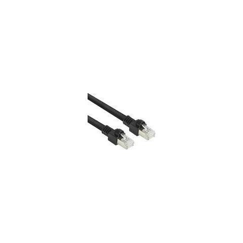 Cavo Patch Flessibile Pur Antigroviglio S /ftpcat. 7 Nero Da 7 Metri Con Connettori Rj45 (conforme A Cat6a) (fb8507) - Foto 2