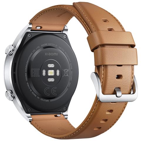 Watch S1 Display 1,43" AMOLED 46 mm Colore Argento /Marrone - Foto 12