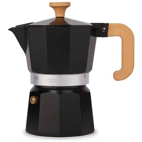 Venice Aluminium Espresso Maker 3-cup - Black - Foto 1