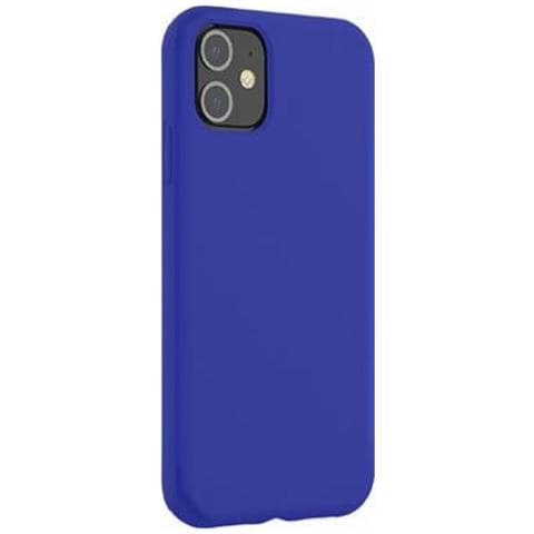 Cover Per Iphone 12/12 Pro Rigida In Silicone Soft Touch, Blu - Foto 1