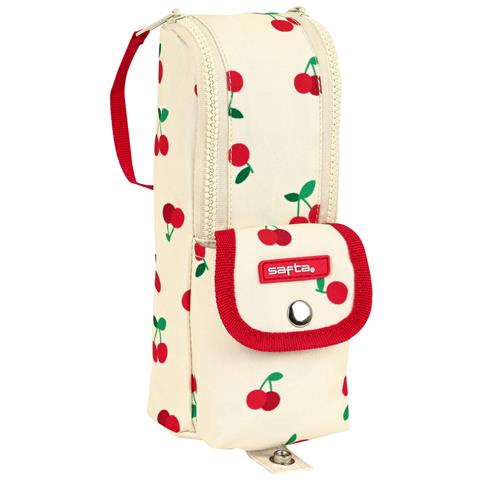 Astuccio Scuola Cherry Beige (6 X 21 X 6 Cm) - Foto 1