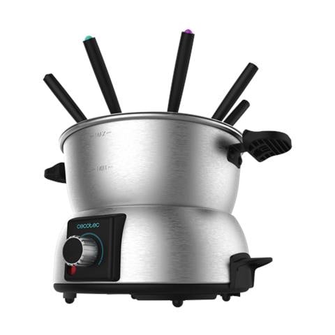 Fonduta Fun Gourmetfondue Per 8 Persone 1000W Colore AcciaioIinossidabile - Foto 2