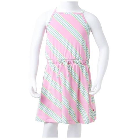 Abito Da Bambina Con Coulisse Senza Maniche Rosa 104 - Foto 8