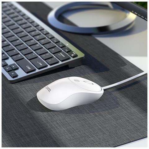 Slim Business Mouse A Filo Optical Gm13 1600 Dpi White - Foto 2