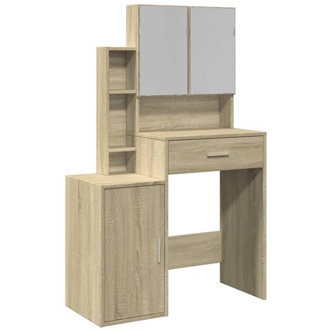 Toeletta Con Armadietto Rovere Sonoma 80x35x132 Cm - Foto 2