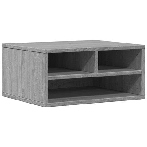Supporto Stampante Grigio Sonoma 49x40x22,5cm Legno Multistrato - Foto 2