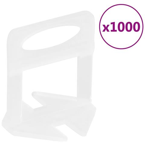Clip Di Livellamento Per Piastrelle 1000 Pz 1 Mm - Foto 1