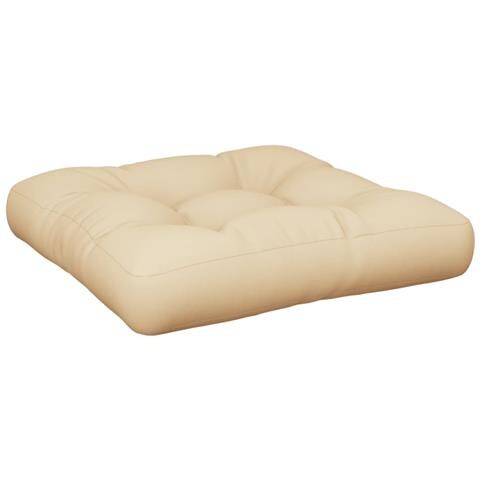 Cuscino Per Pallet Beige 50x50x12 Cm In Tessuto - Foto 2
