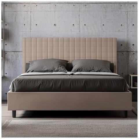Letto Sunny 170x210 Rete E Contenitore Tortora - Foto 5